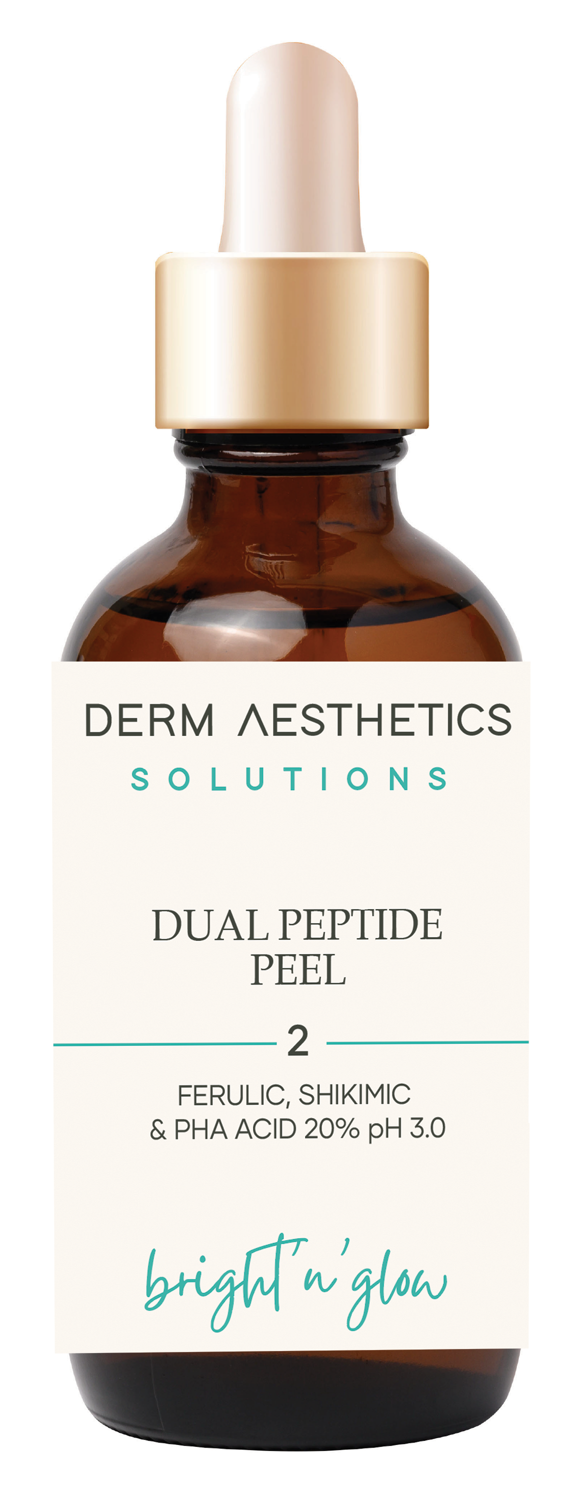 Bright'n'glow Dual Peptide Peel Ferulic & Shicimic Acid 20%